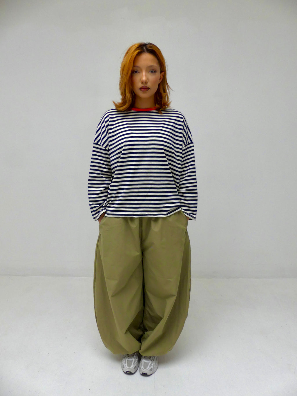 Balloon green Pants