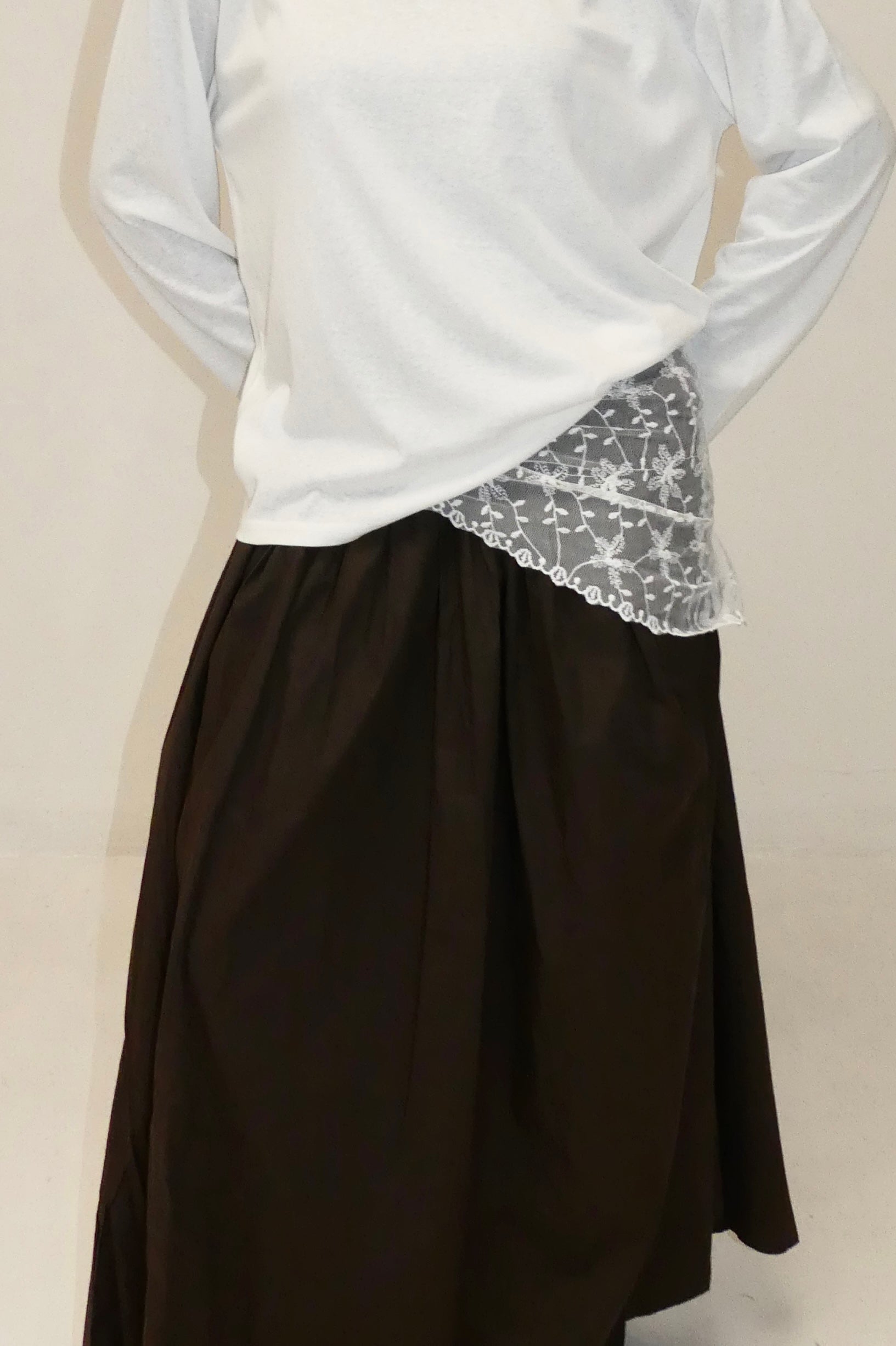 Surjupe dentelle