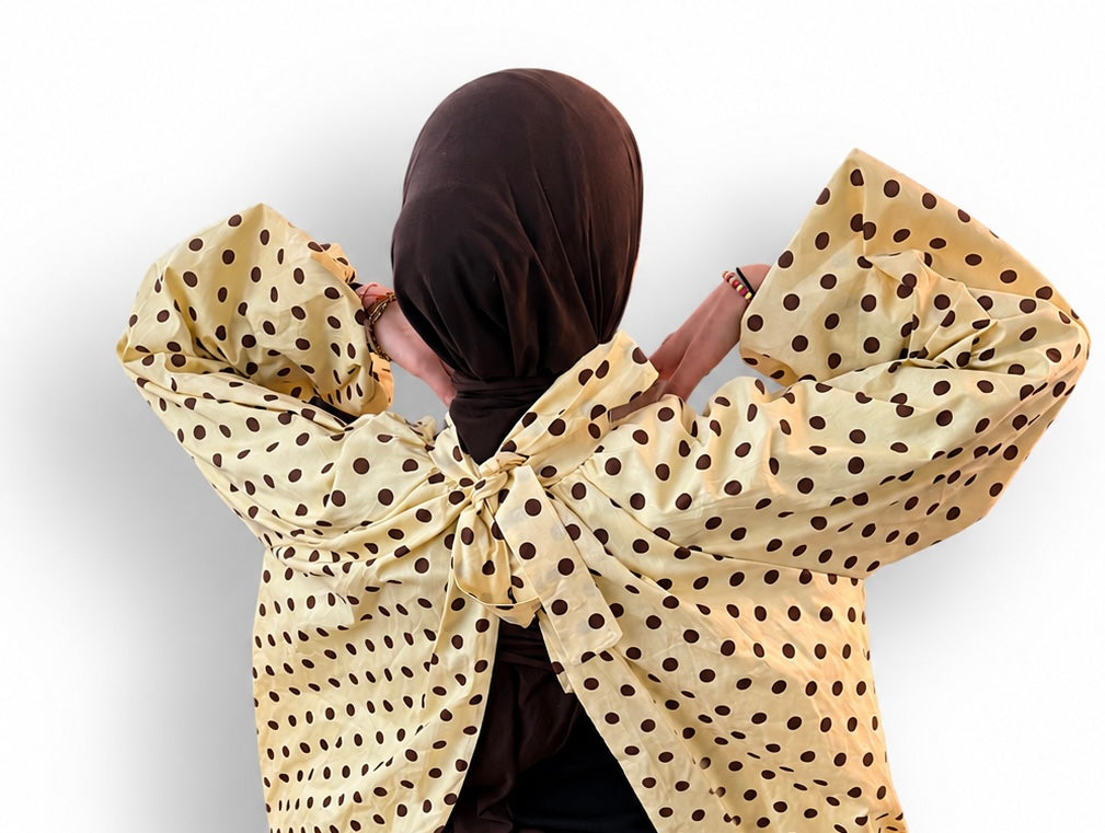 Blouse à pois