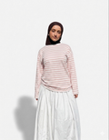 Haut marinière rose